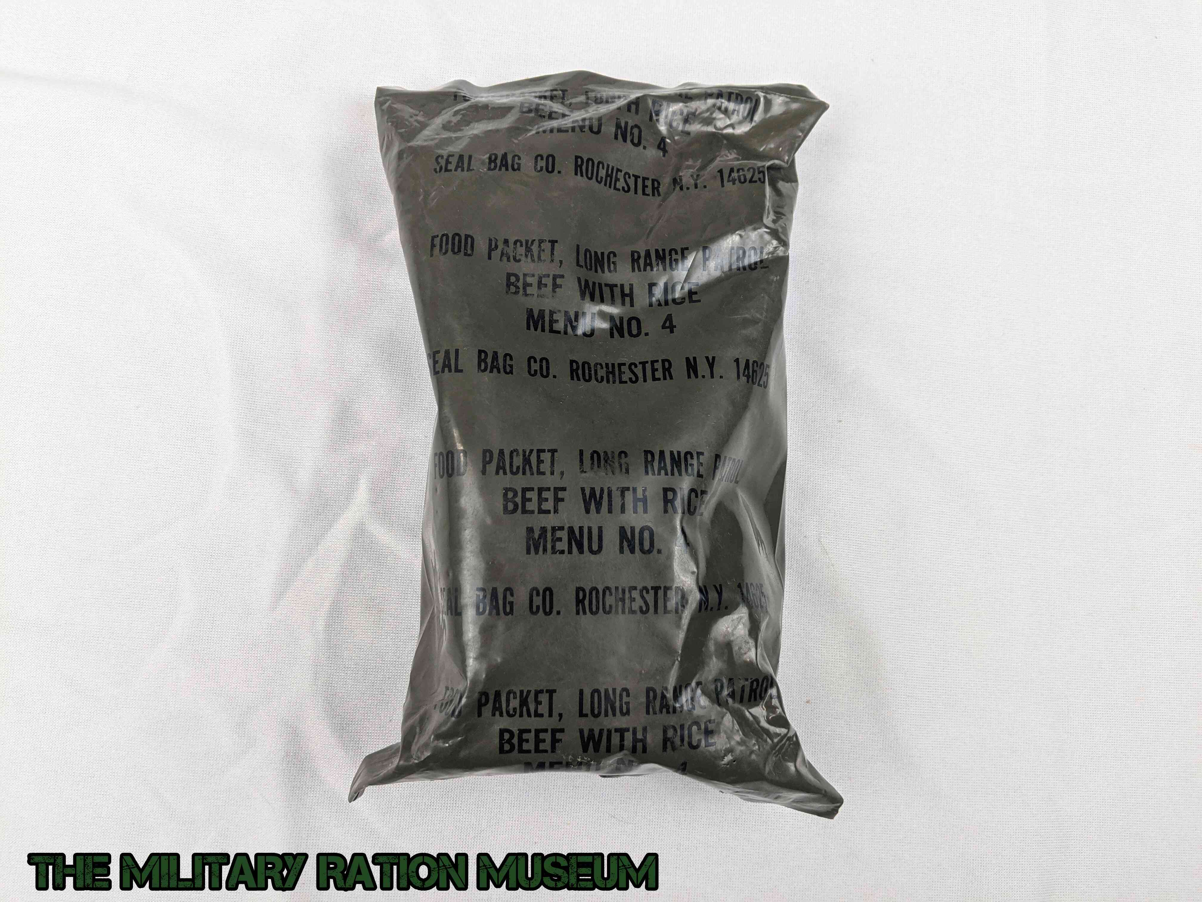 Green Bag Food Packet, Long Range Patrol Menu 4 - Beef With Rice | The ...