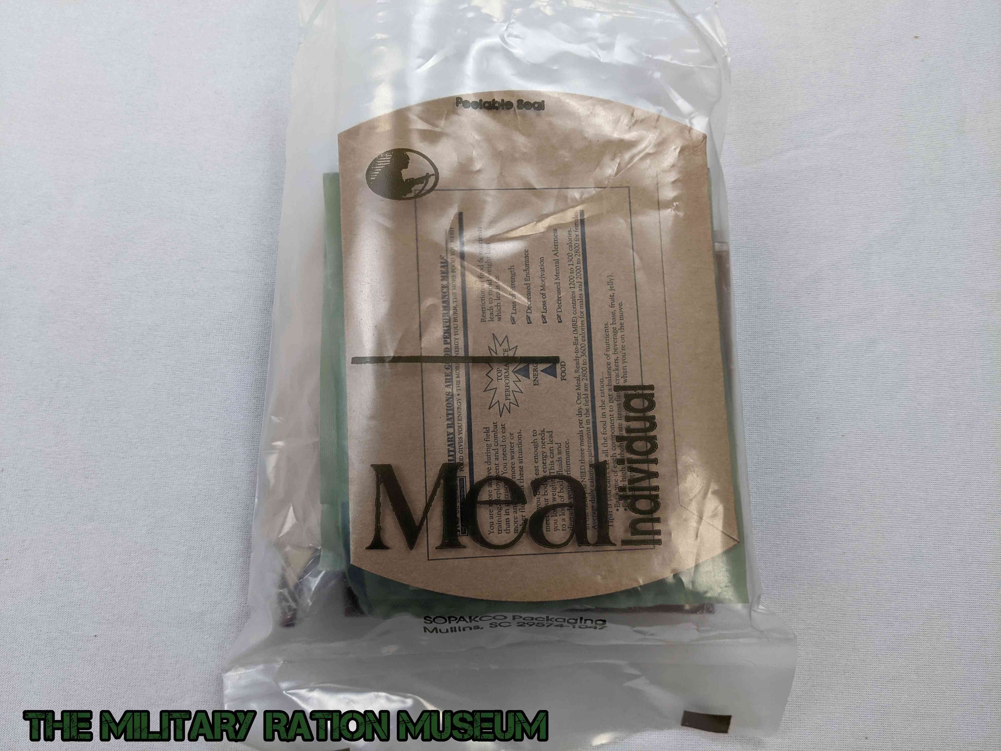 Civillian Meal, Ready to Eat - Menu C - Beef Ravioli | The Military ...