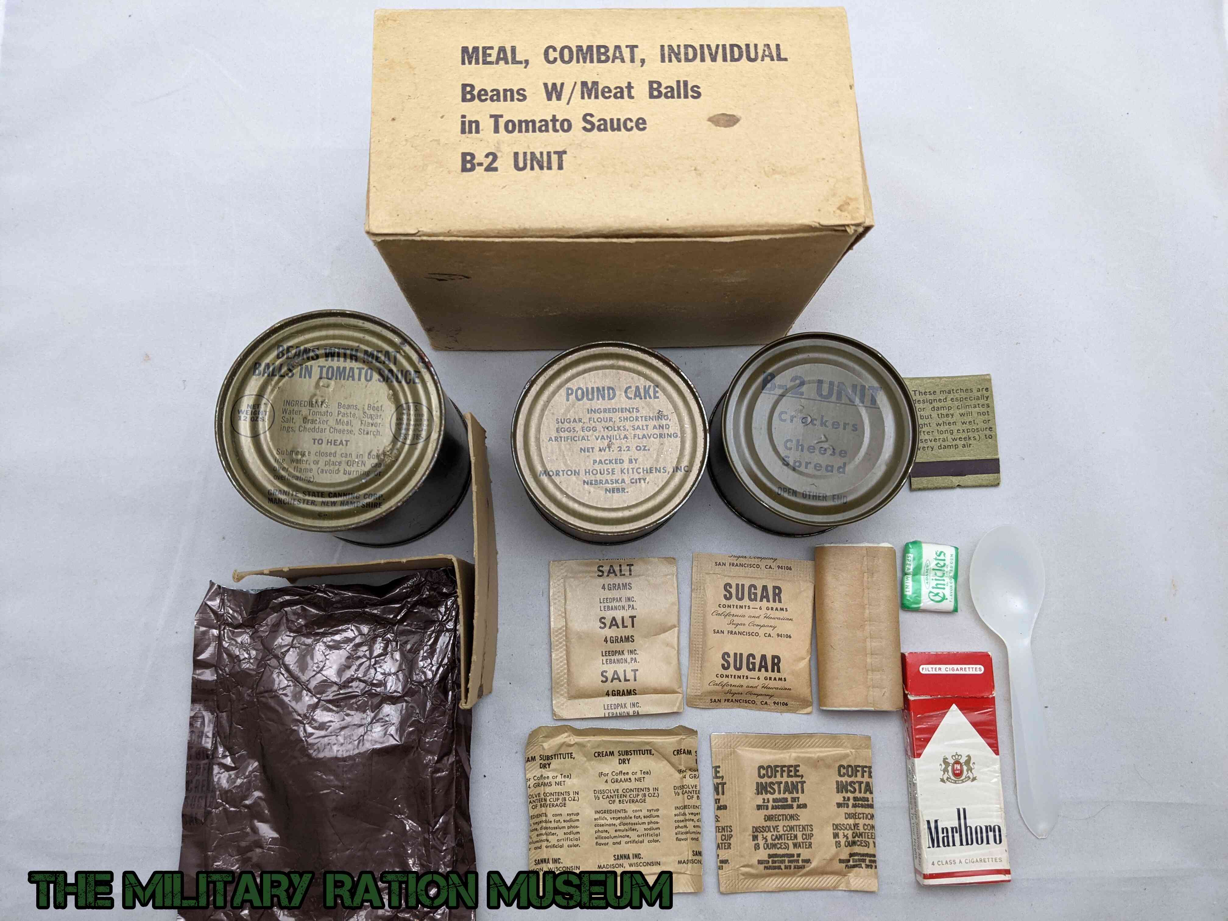 MCI - Beans, with Meat Balls in Tomato Sauce | The Military Ration ...