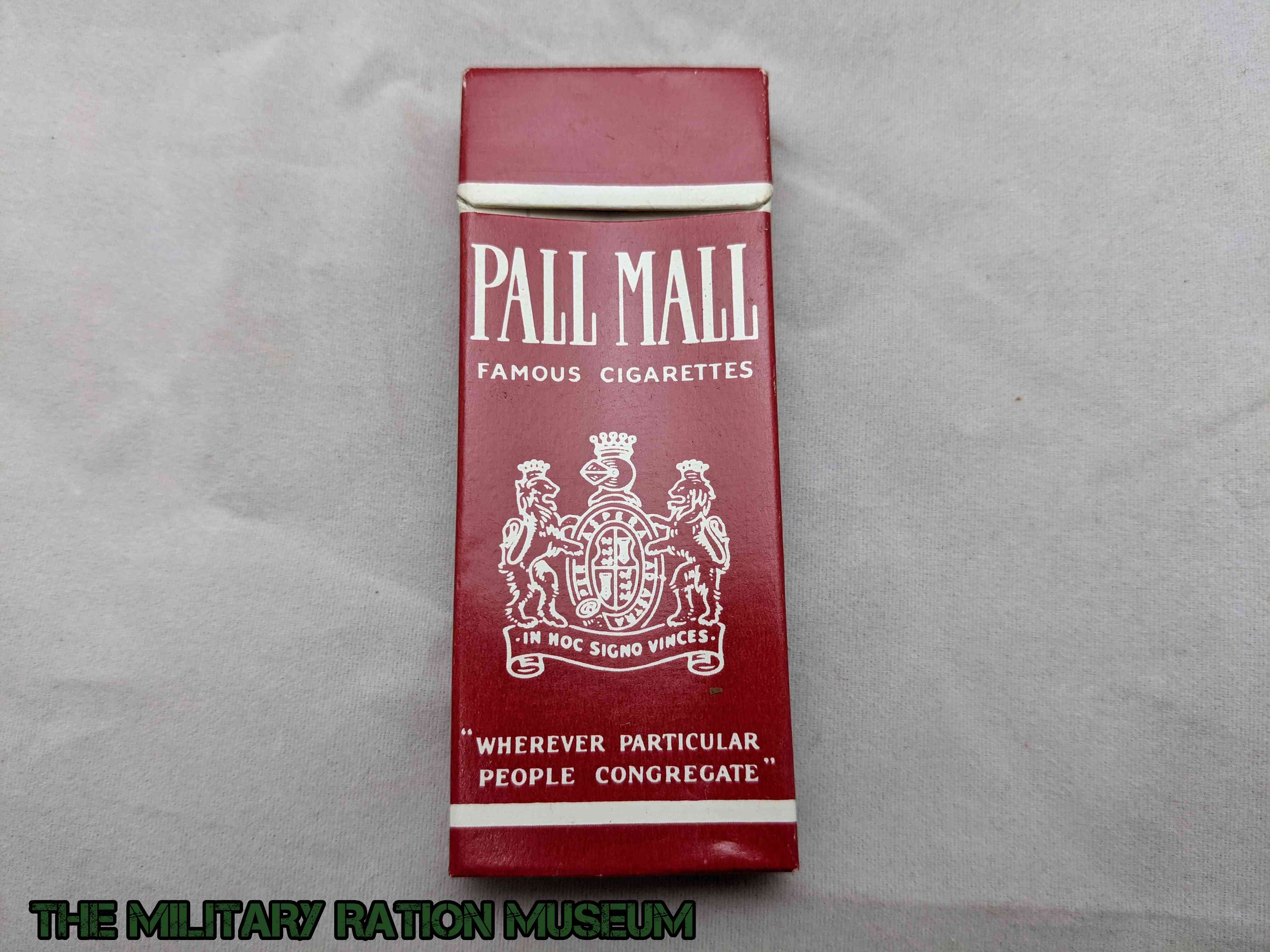 1x Pall Mall 4 Pack | The Military Ration Museum Archives