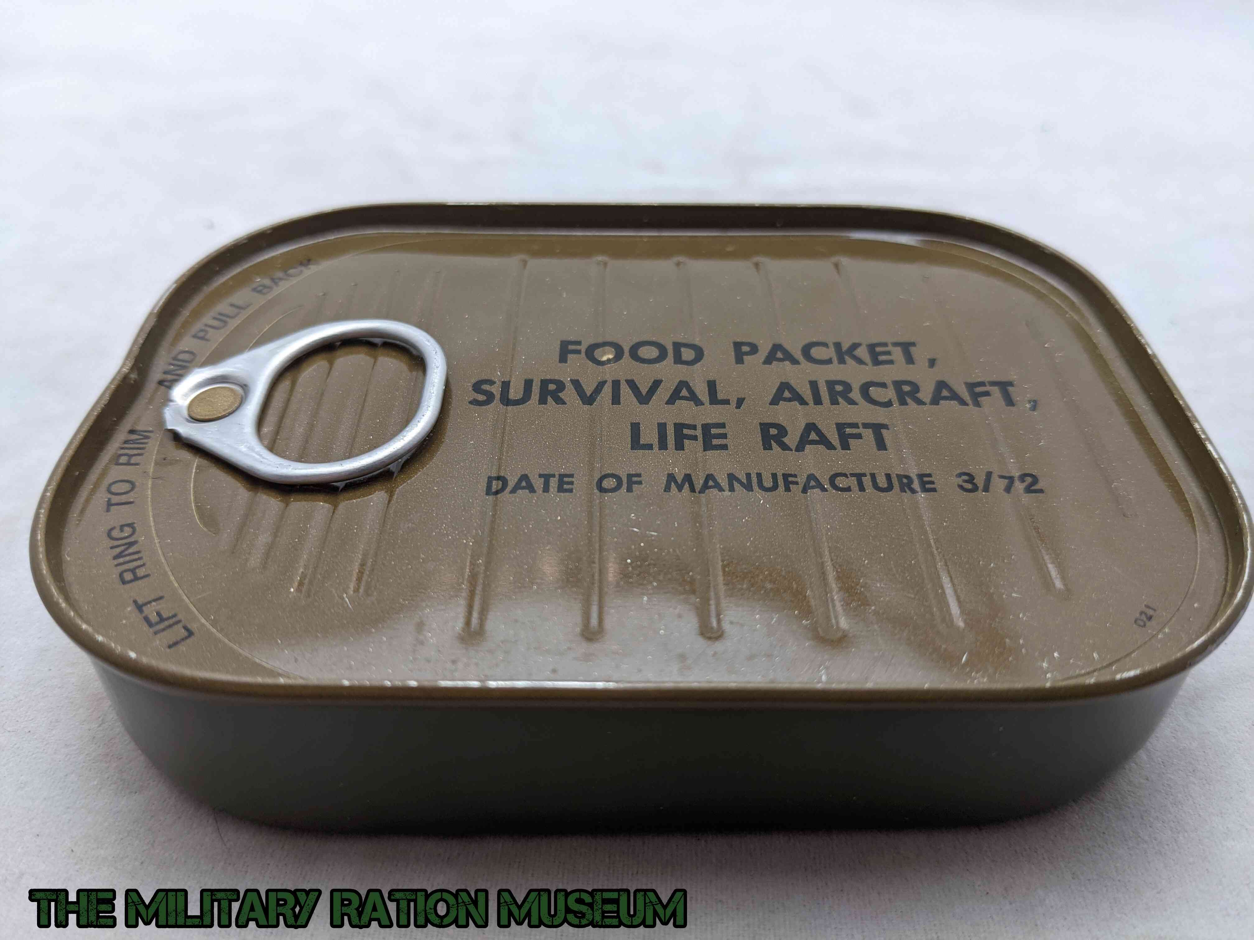 Food Packet Survial, Aircraft Life Raft (Sealed) | The Military Ration ...