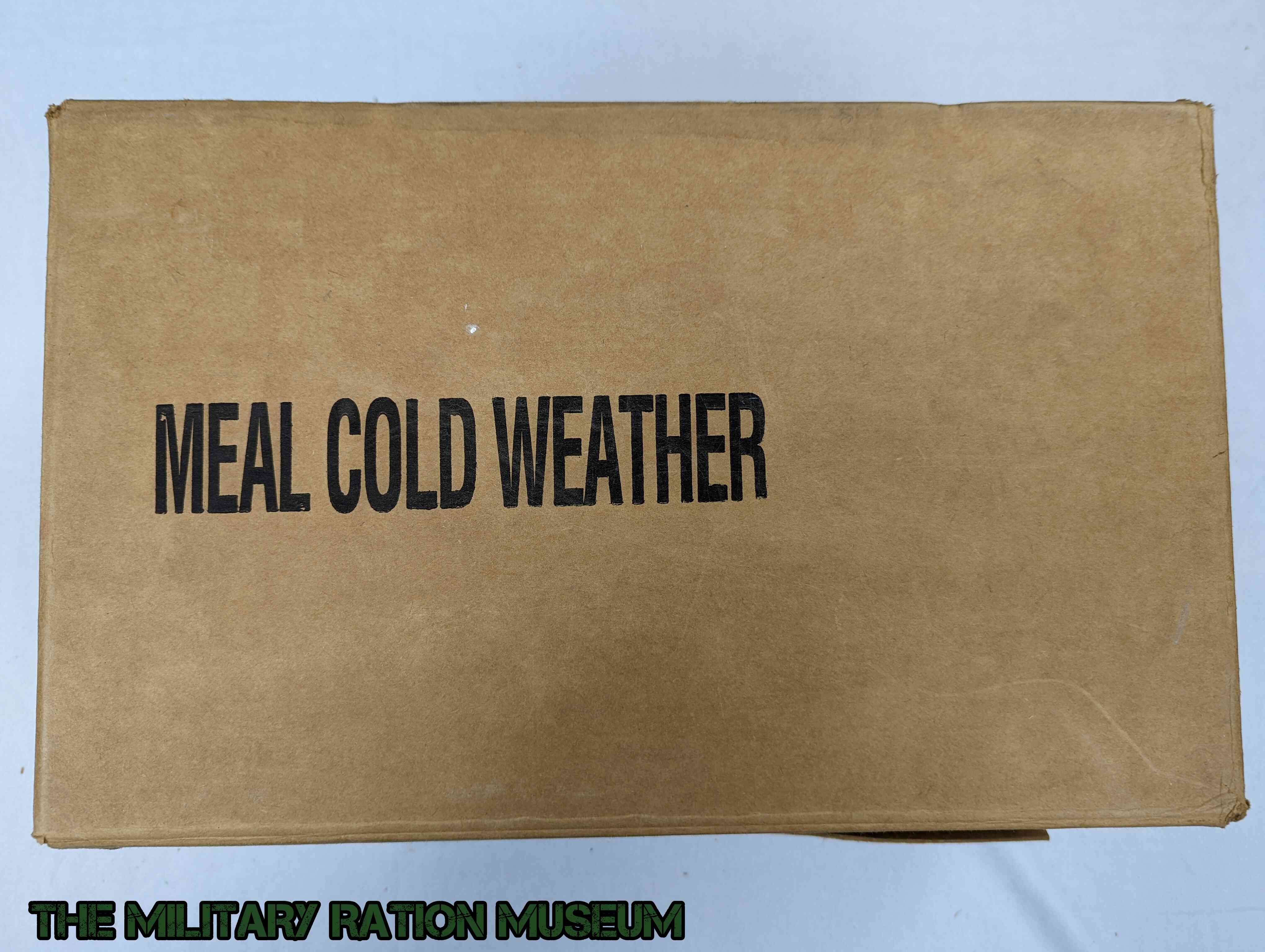 Meal, Cold Weather, 12 Meals - Empty | The Military Ration Museum Archives