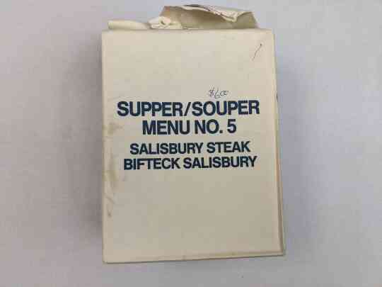 item thumbnail for Canadian IMP Supper / Souper Menu 5 - Salisbury Steak
