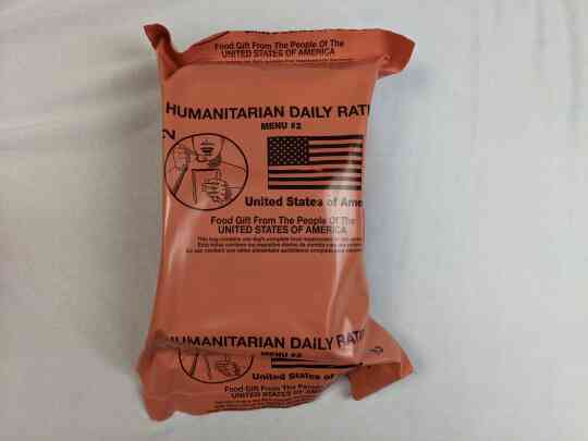 item thumbnail for Humanitarian Daily Ration 24HR Salmon Bag - Menu 2
