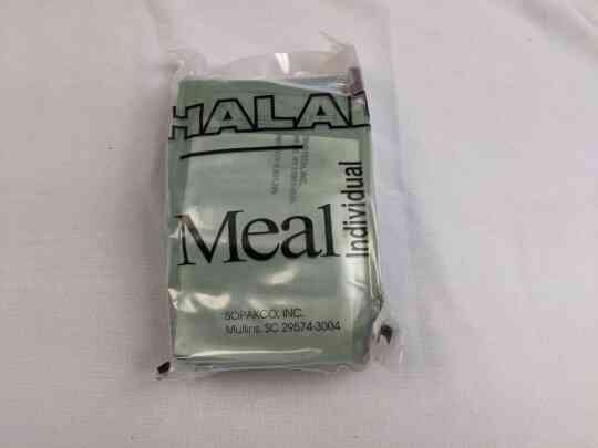 item thumbnail for Meal, Halal, Individual / Halal MRE - Beef Roast With Vegetables