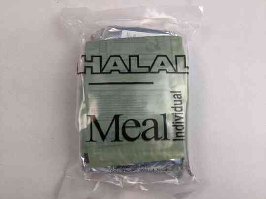 item thumbnail for Meal, Halal, Individual / Halal MRE - Chicken Pesto Pasta