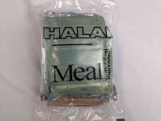 item thumbnail for Meal, Halal, Individual / Halal MRE - Beef Stew