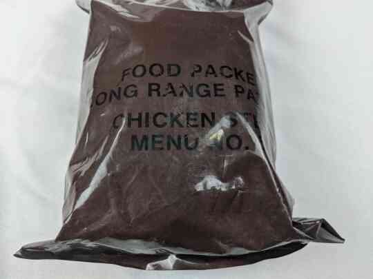 item thumbnail for Food Packet, Long Range Patrol Menu 5 - Chicken Stew