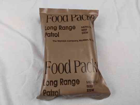 item thumbnail for Food Packet, Long Range Patrol Menu 2 - Beef Stew