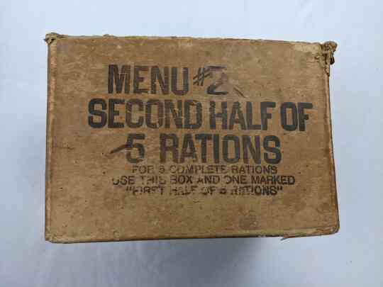 item thumbnail for 10-in-1 2nd Half of 5 Rations - Menu 2