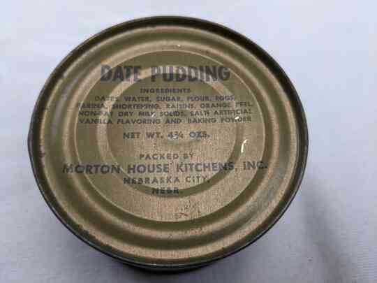item thumbnail for Can: Date Pudding (Morton House Kitchens)