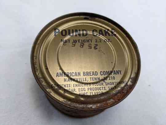 item thumbnail for Can: Pound Cake (American Bread Company)