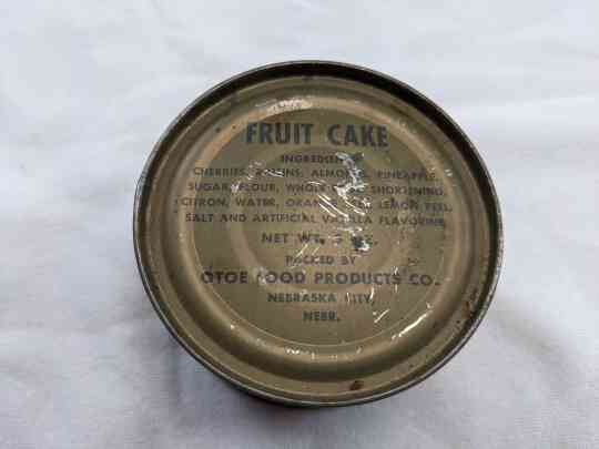 item thumbnail for Can: Fruitcake (Otoe Food Products)