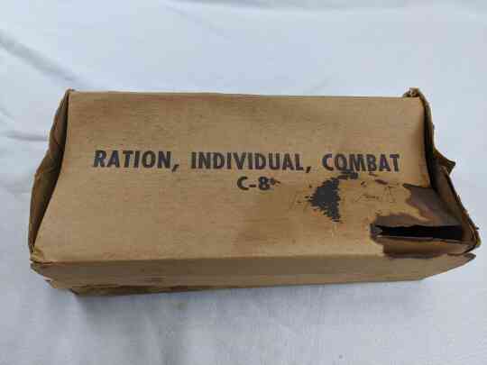 item thumbnail for Ration, Combat, Individual - Type C-8 (Empty)