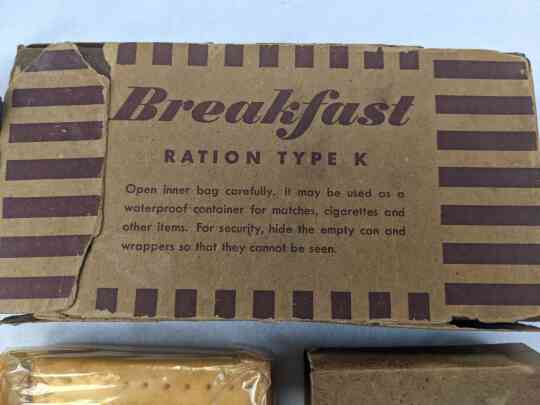 item thumbnail for K Ration - Morale Edition - Breakfast - Eggs