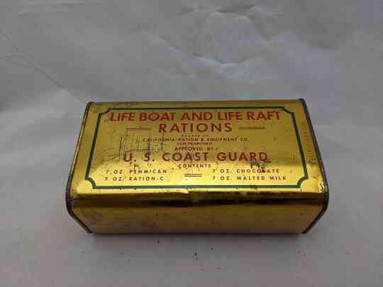 item thumbnail for Lifeboat & Liferaft Rations (Empty)