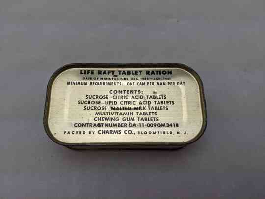 item thumbnail for Life Raft Tablet Ration