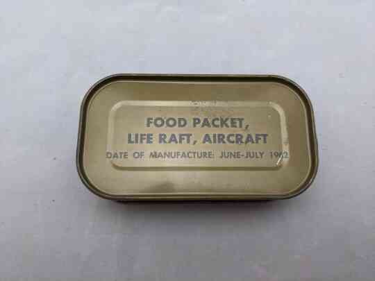 item thumbnail for Food Packet, Life Raft, Aircraft