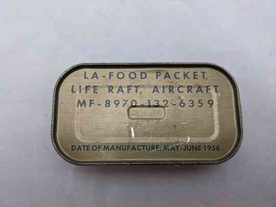 item thumbnail for LA-Food Packet, Life Raft, Aircraft