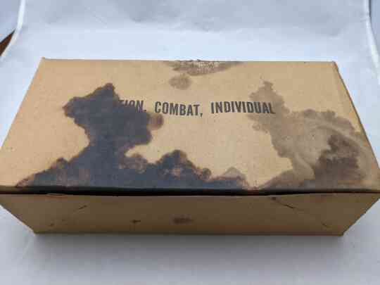 item thumbnail for Ration, Combat, Individual, Great condition, full cans