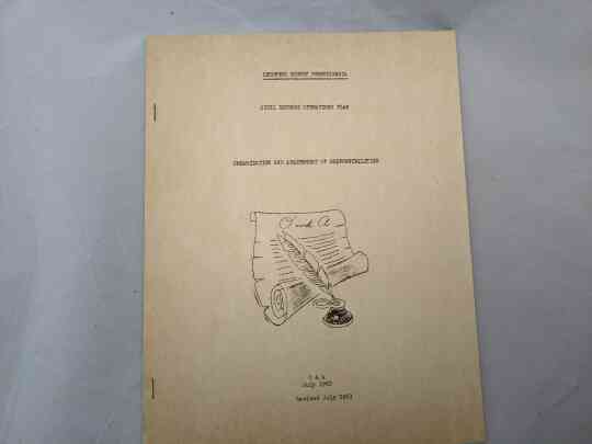 item thumbnail for Lycoming County PA Civil Defense Operations Plan