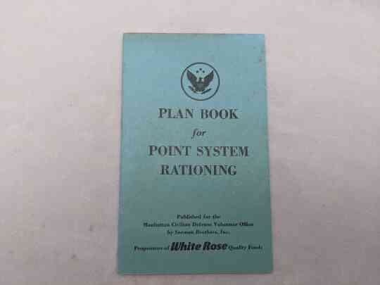 item thumbnail for Plan Book for Point Rationing System
