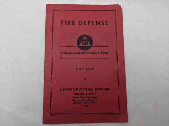 item thumbnail for Fire Defense - Chicago Metropolitan Area