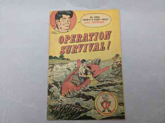 item thumbnail for Mr Civil Defense Comic - Operational Survival