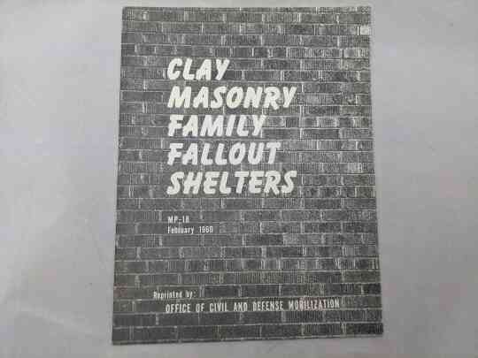 item thumbnail for Clay masonry Family Fallout Shelters