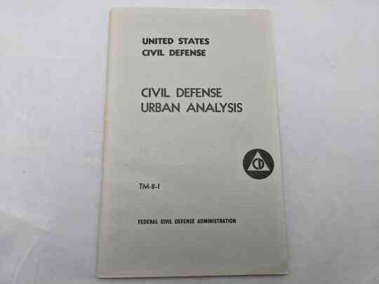 item thumbnail for Civil Defense Urban Analysis