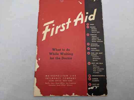 item thumbnail for First Aid - What To Do While Waaiting for the Doctor