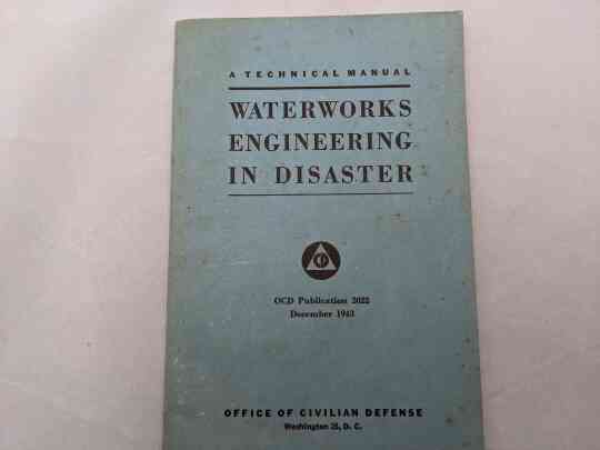 item thumbnail for Waterworks Engineering In Disaster