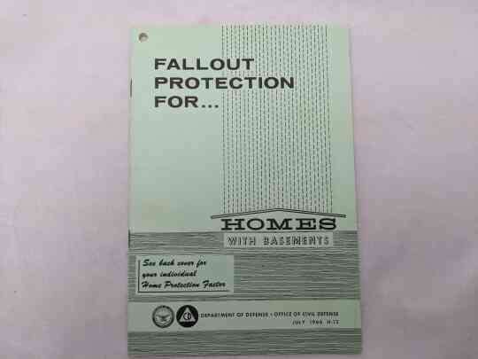 item thumbnail for Fallout Protection for Homes With Basements
