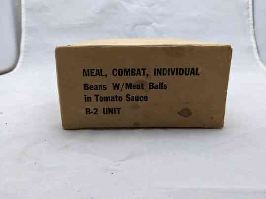 item thumbnail for MCI Box - Beans, with Meat Balls in Tomato Sauce