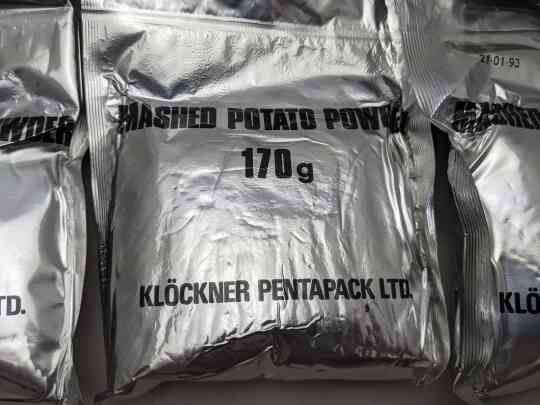 item thumbnail for Mashed Potato Powder (x6 Vacuum Tight) (10 Man Compo Ration Components)