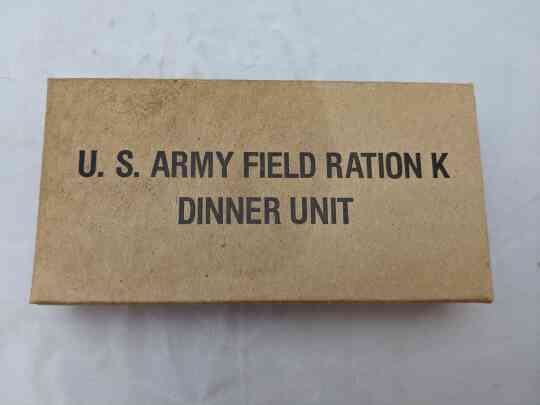 item thumbnail for Film Prop From Saving Private Ryan (1998) K-Ration (2 of 2)