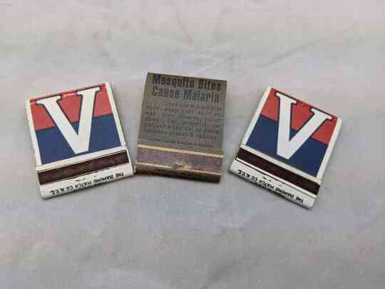 item thumbnail for Film Prop From Saving Private Ryan (1998) Matchbooks (x3)