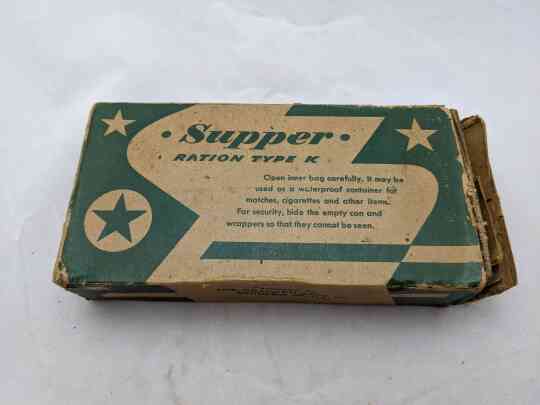 item thumbnail for K-Ration - Supper - Morale Edition (Empty)