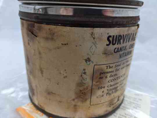 item thumbnail for Canned Survival Ration (Partial Contents)