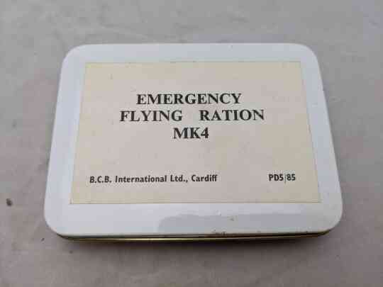 item thumbnail for Emergency Flying Ration, Mk4 - British (Empty)