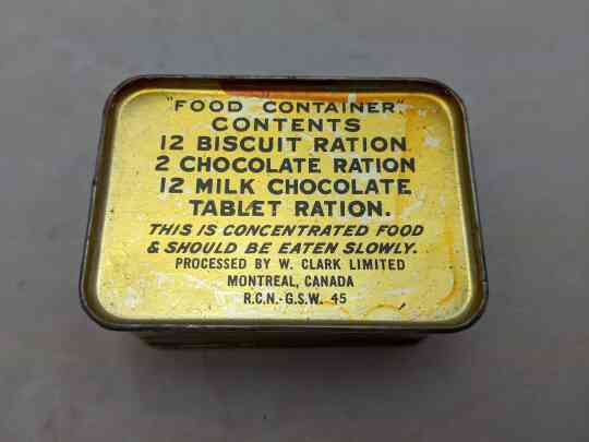 item thumbnail for WWII Era Canadian Emergency Survival Ration