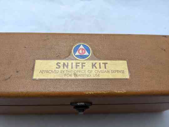 item thumbnail for Sniff Kit - Office of Civilian Defense