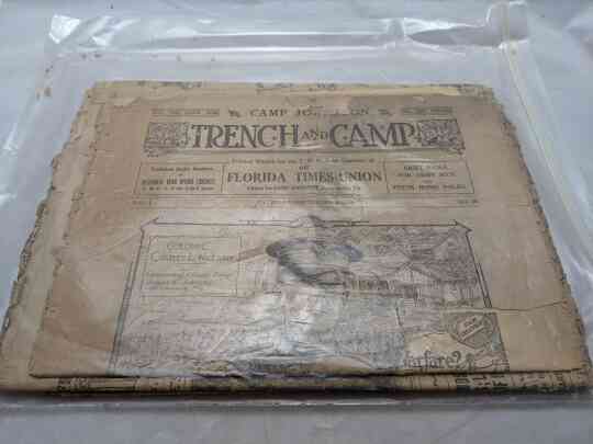 item thumbnail for Various WW1 Camp Magazines, Stars/Stripes, Trench/Camp 