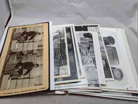 item thumbnail for WW2 M and B unit alongside D ration photo
