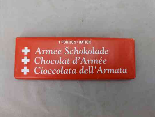 item thumbnail for Swiss Military Chocolate Bar