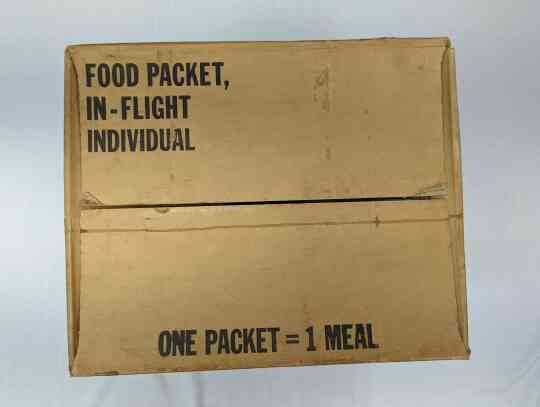 item thumbnail for Food Packet, In Flight, Case, 20 Meals - Empty