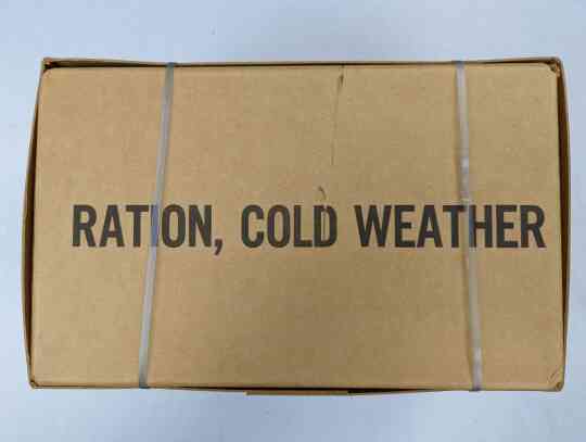 item thumbnail for Ration, Cold Weather, Case, 6 Meals - Empty