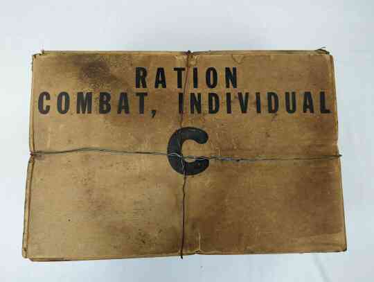 item thumbnail for Ration, Combat Individual, Case, 6 Rations - Empty