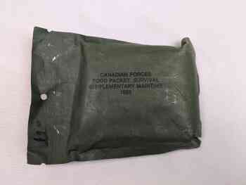 Candian Forces Food Packet Survival Maritime Candian Forces Food Packet Survival Maritime