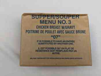 Canadian IMP Supper / Souper Menu 3 - Chicken Breast With Gravy Canadian IMP Supper / Souper Menu 3 - Chicken Breast With Gravy